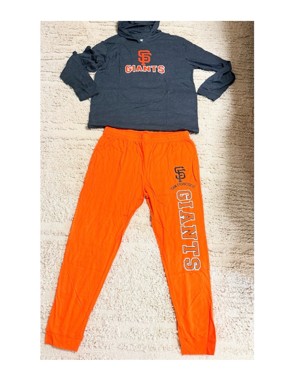 Concept sports San Francisco Giants lounge lightweight Hoodie & Joggers Set  XXL